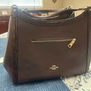Coach shoulder purse